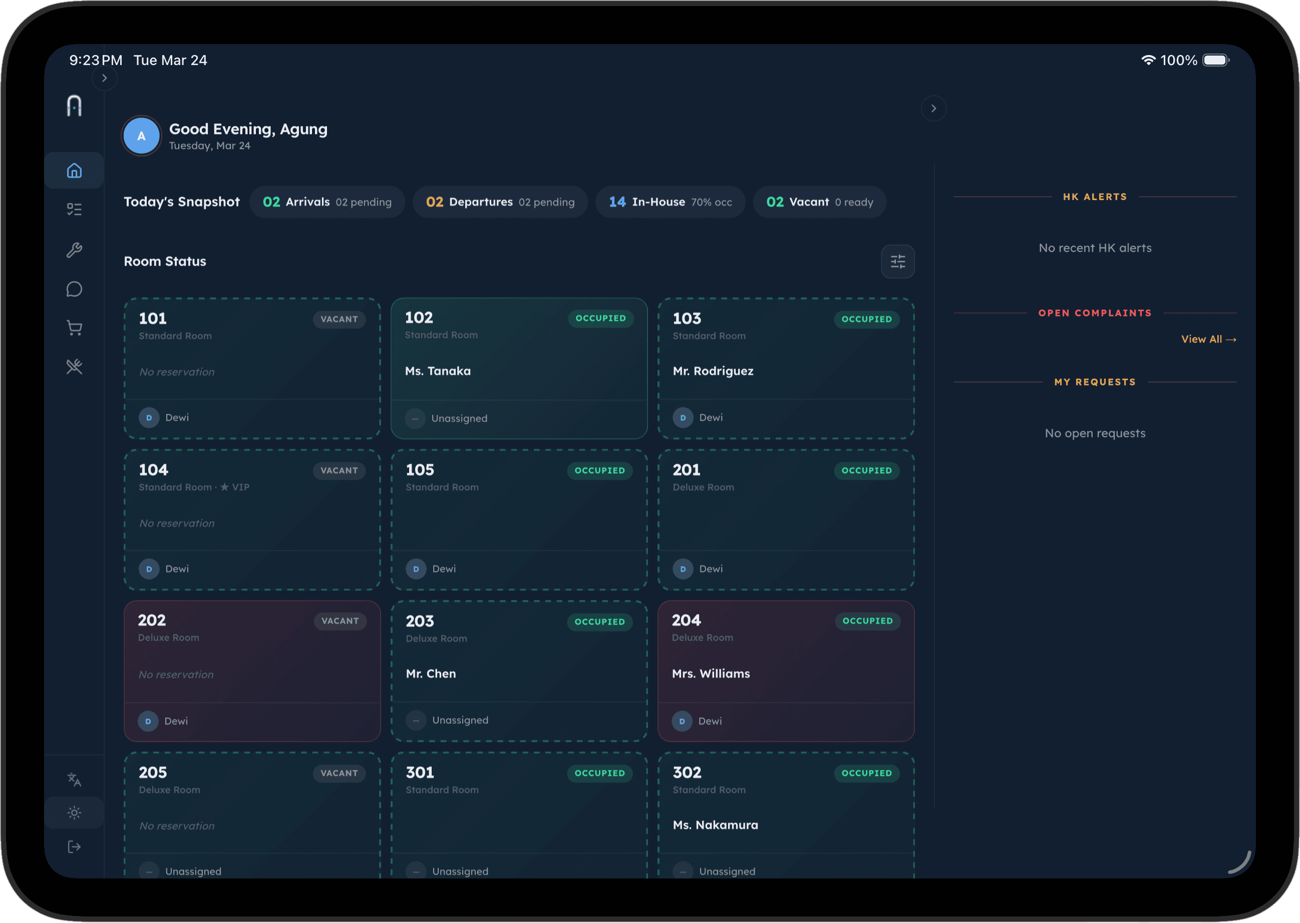 Front Office module